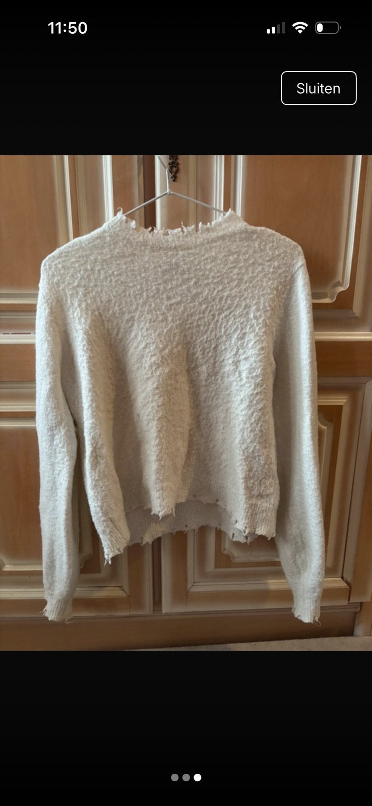 Pull Zara, Vêtements | Femmes, Envoi, Comme neuf, Taille 38/40 (M), Blanc