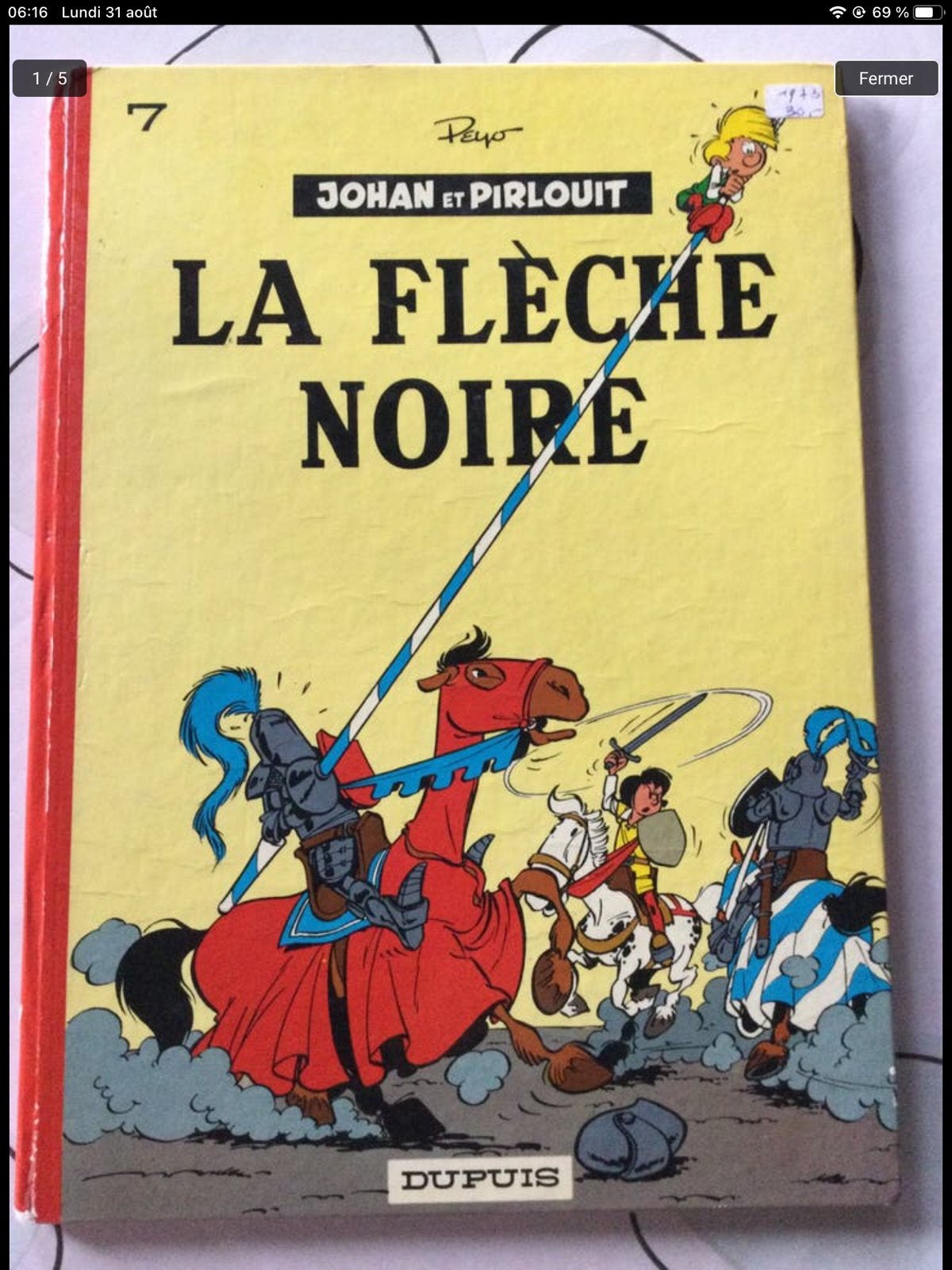 LA FLÈCHE NOIRE, Comme neuf