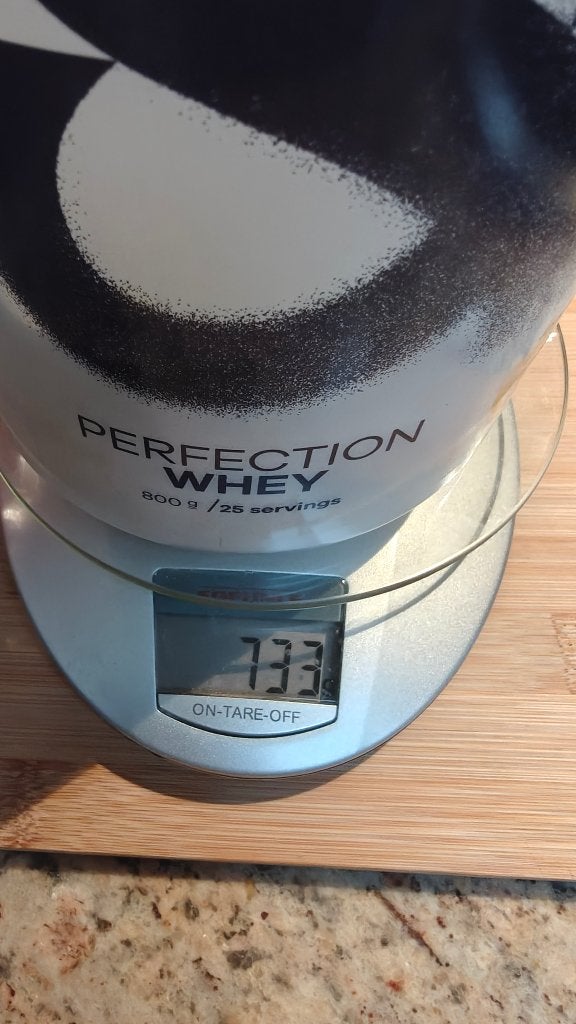 Perfection whey proteïne body&fit (banaan), Ophalen of Verzenden, Zo goed als nieuw, Poeder of Drank