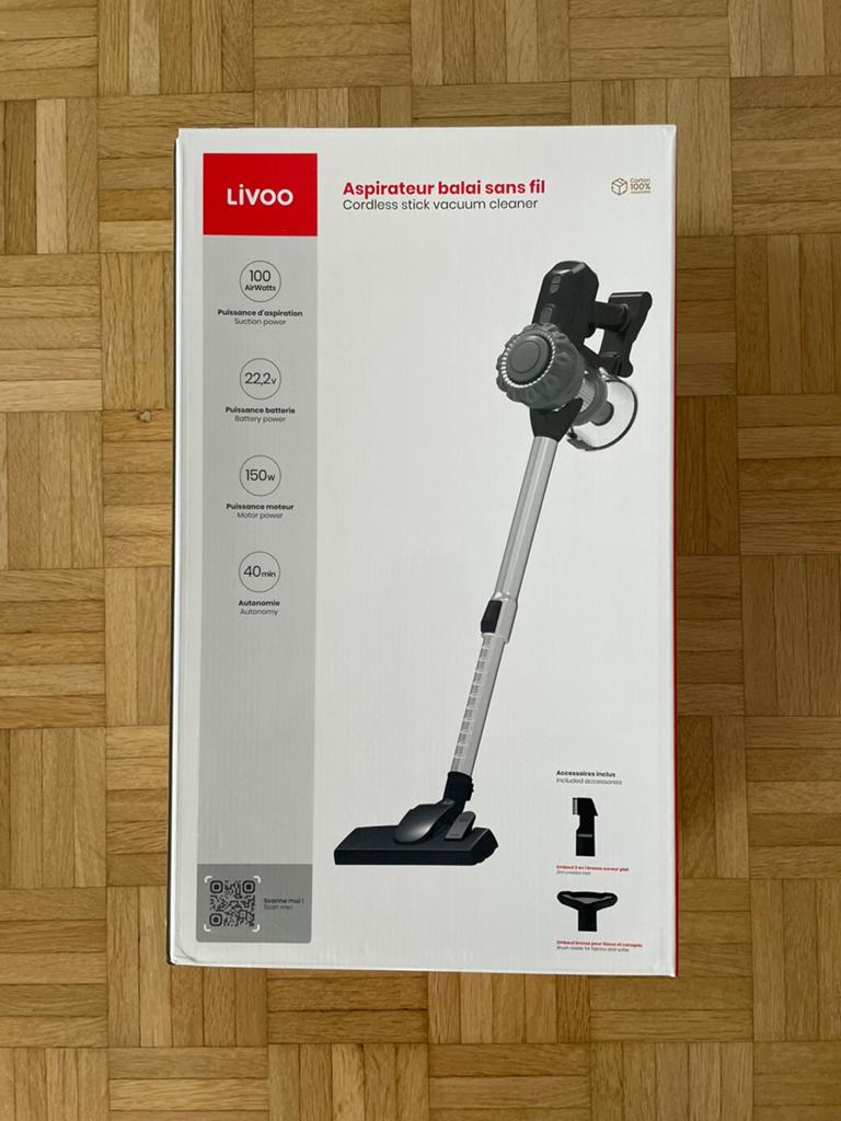 Aspirateur sans fil (Jamais utilisé) -Draadloze stofzuiger, Neuf, Sans fil, Aspirateur balai, Autres marques