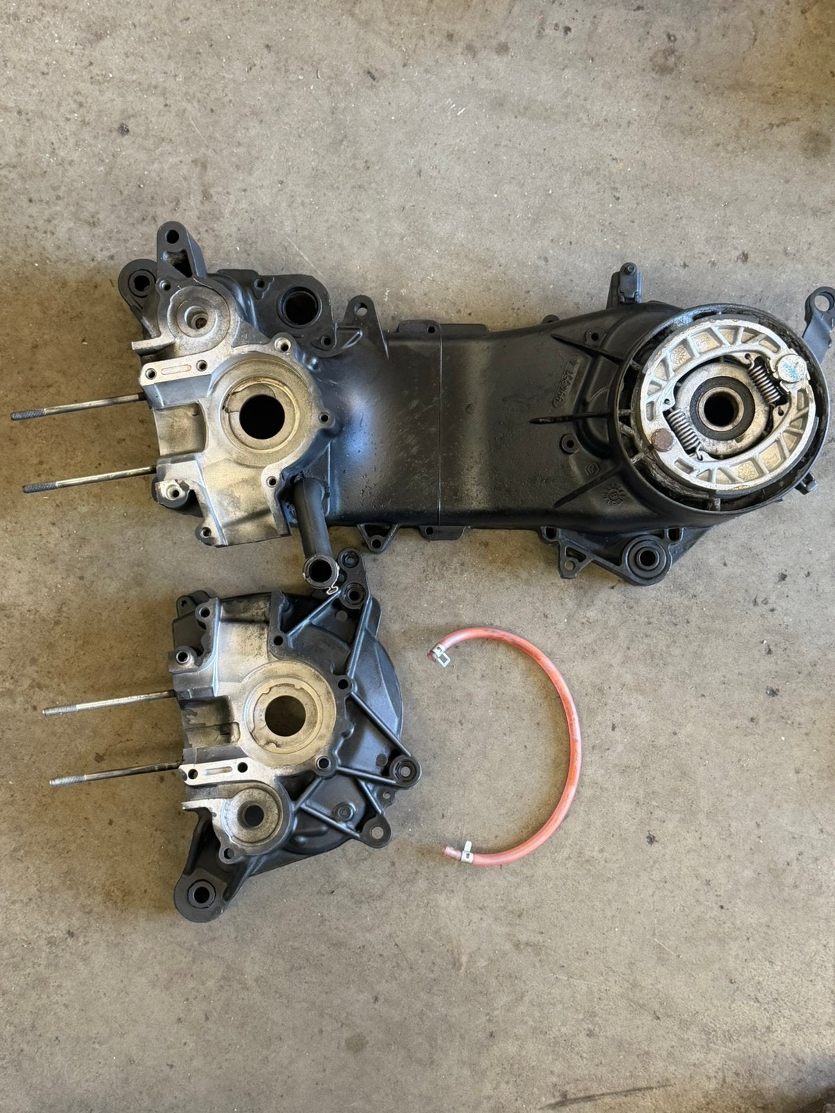Zip H2o/runner piaggio lc carters/blok, Ophalen, Zo goed als nieuw, Blok