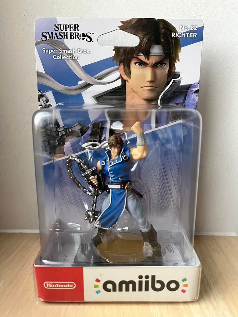 Amiibo Richter N.82 (Super Smash Bros), Ophalen of Verzenden, Zo goed als nieuw