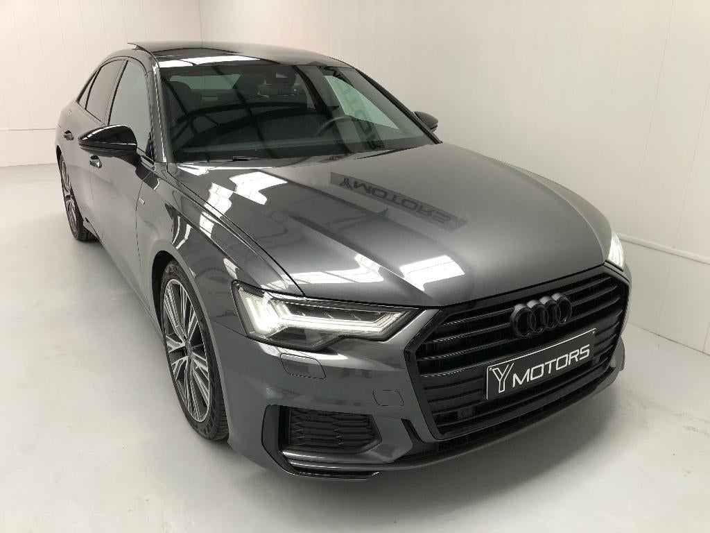 AUDI A6 40 TFSI S-TRONIC 3X S-LINE FULL BLACK TOIT PANO, Autos, Cuir, Argent ou Gris, Achat, https://public.car-pass.be/vhr/6109be11-ad56-4ae6-9dd9-dabd51a17727
