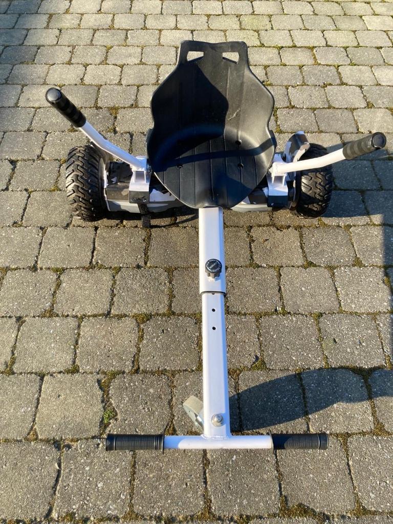 Hoverboard met kart en oplader, Enlèvement, Utilisé