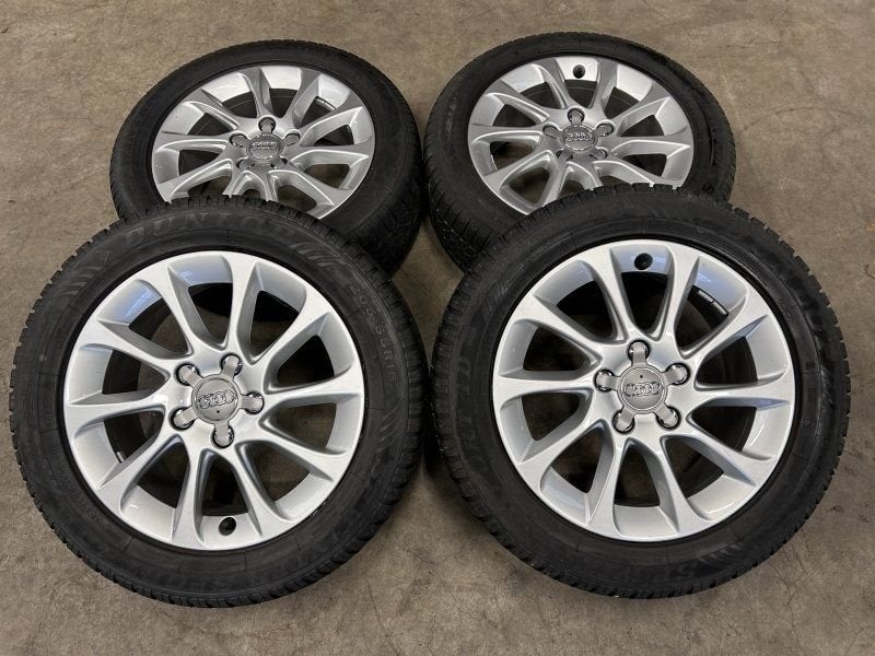 16 inch originele velgen + winterbanden Audi A3 8V0601025BM, Pneus et Jantes, Pneus hiver, 16 pouces, -
