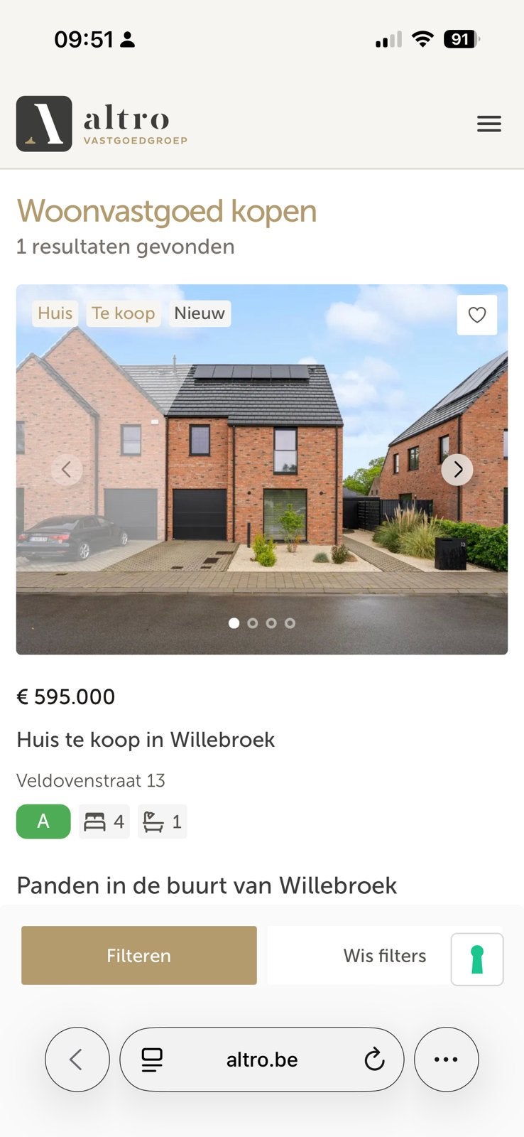 TE KOOP Huis te Willebroek, Immo, 200 tot 500 m², 210 m², Provincie Antwerpen, 4 kamers