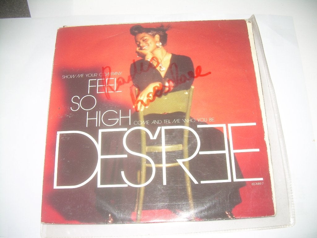 45 T SINGLE - Des'ree ‎– Feel So High, Fotohoes, 7 inch, Ophalen of Verzenden, Zo goed als nieuw
