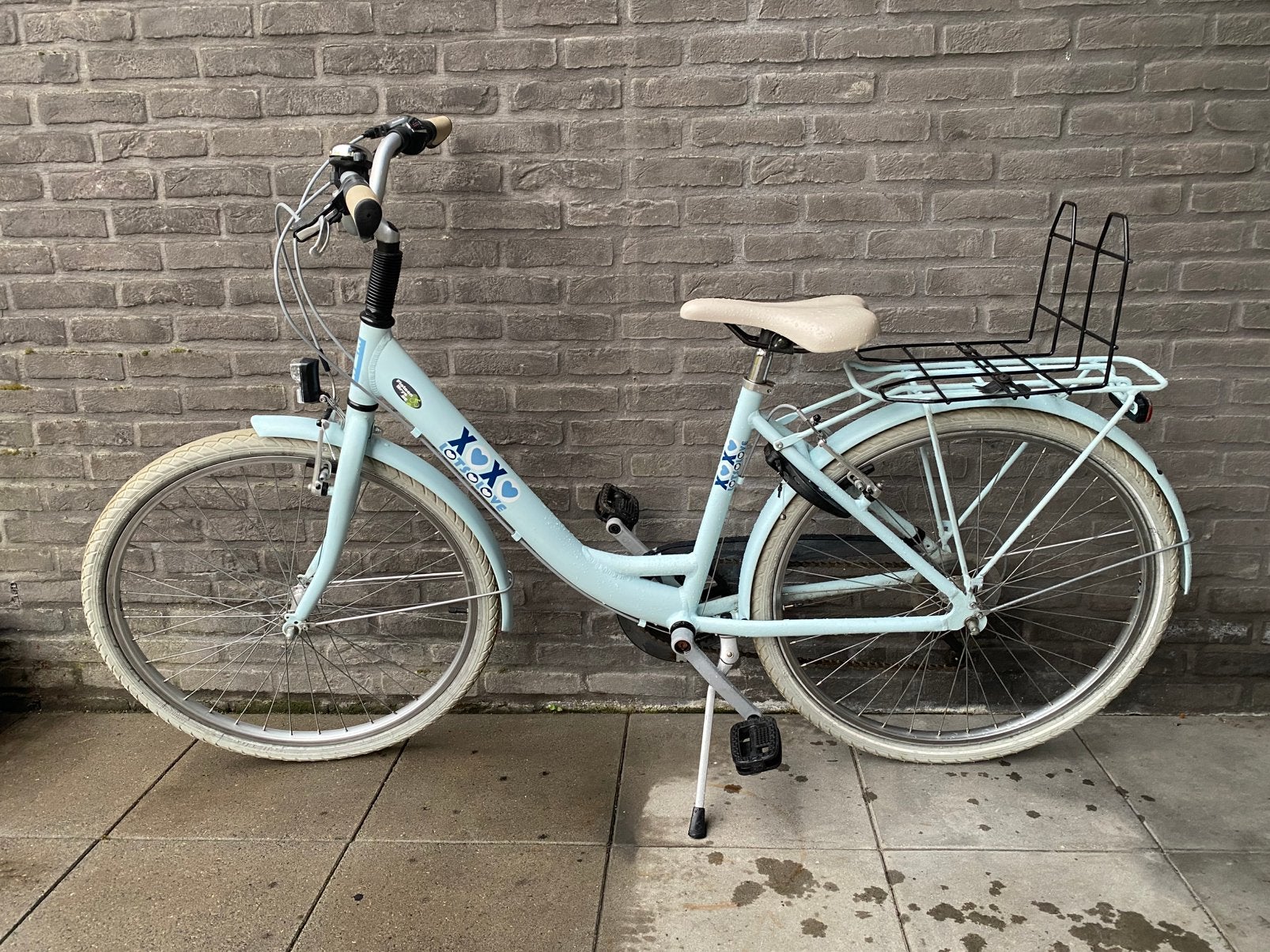 xoxo lots of love meisjesfiets 26 inch zogoed als nieuw,6v, Ophalen of Verzenden, Zo goed als nieuw, Versnellingen