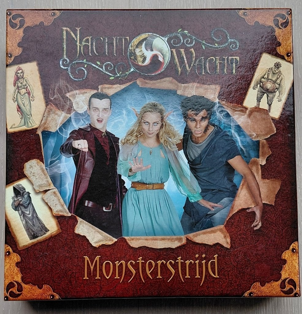 gezelschapsspel Nachtwacht Monsterstrijd (8+ jaar), Een of twee spelers, Ophalen, Gebruikt, Studio 100