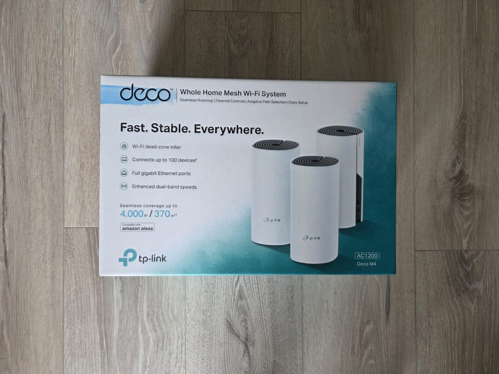 TP-Link Deco M4 Mesh WiFi – 3 stuks – AC1200, Ophalen of Verzenden, Nieuw