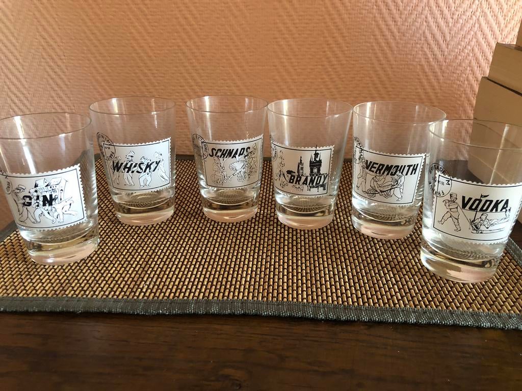 Léon Lauwerys Scailmont verres, Collections, Verres & Petits Verres, Neuf, Enlèvement ou Envoi