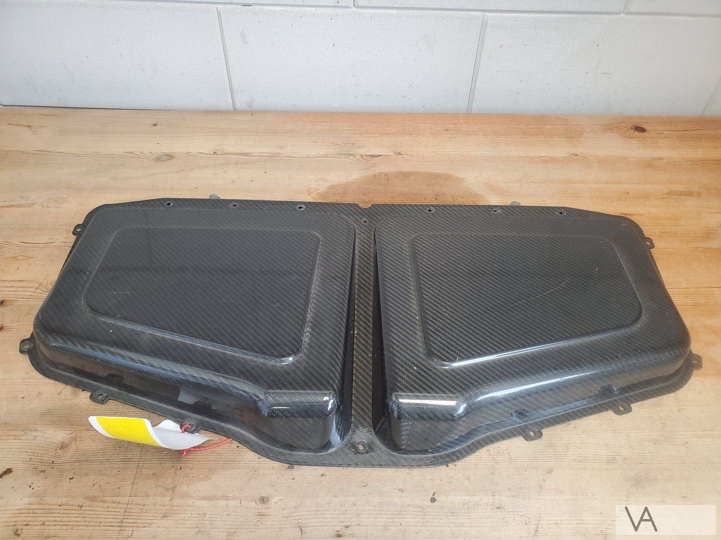 Audi RS6 4b 2000-2005 carbon luchtfilterhuis cover 077133433, Autos : Pièces & Accessoires, -, Audi, Utilisé, -