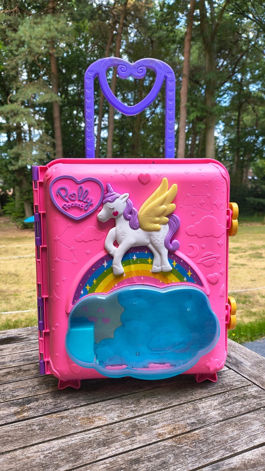 Polly pocket Speelkoffer Vakantie in Pollyville, Enlèvement, Comme neuf