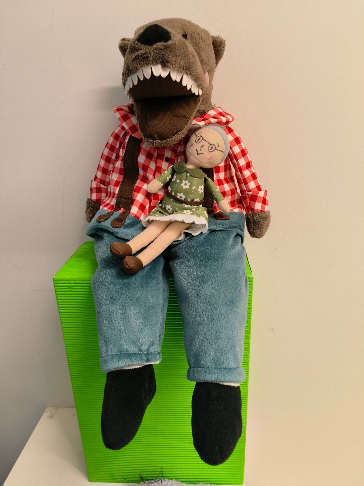 IKEA Lufsig Big Bad Wolf and Grandma, Ophalen of Verzenden