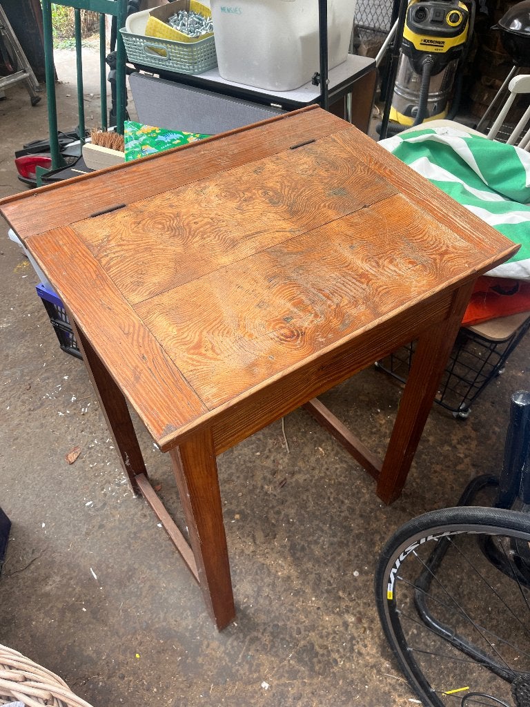 Houten bureautje, Ophalen, Gebruikt, Hout, Kinderbureau