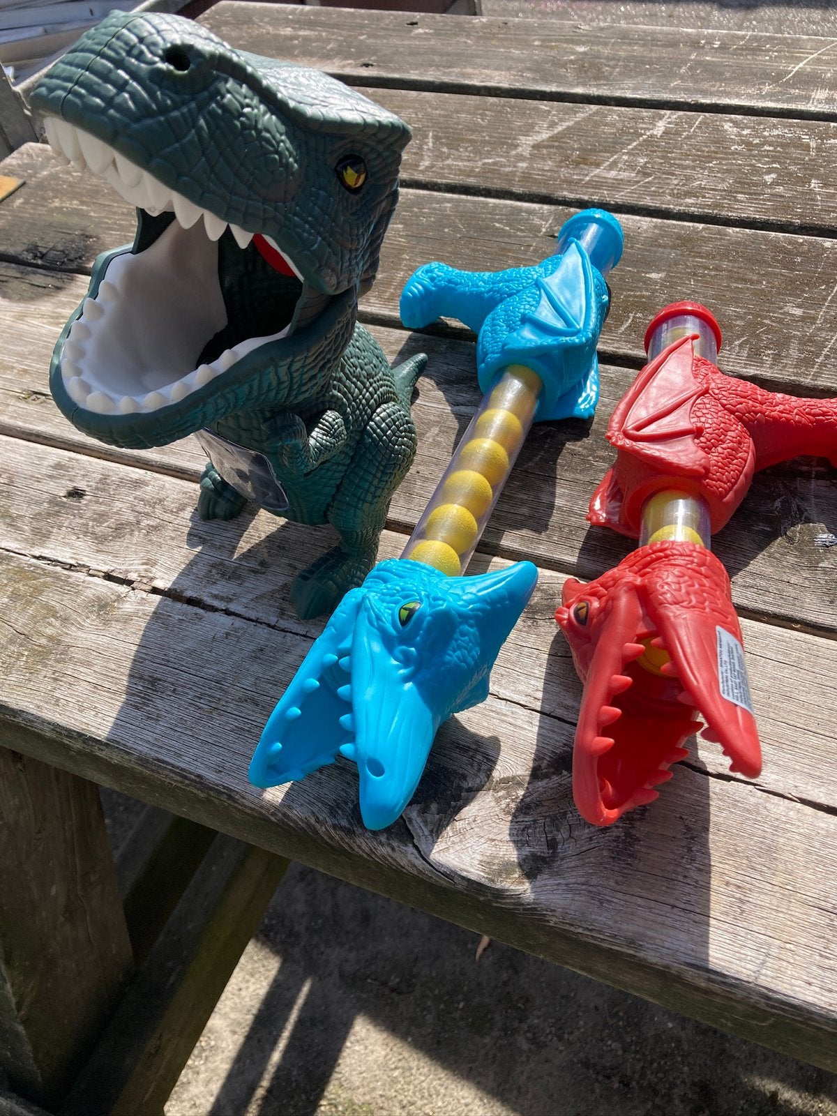 Dinospel, Ophalen, Gebruikt