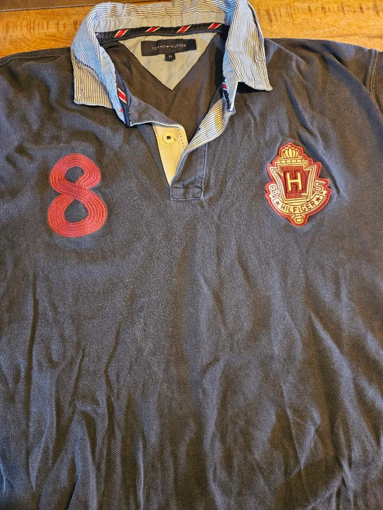 Vintage polo Tommy Hilfiger, Kleding | Heren, Polo's, Blauw, Maat 56/58 (XL), Ophalen of Verzenden, Tommy hilfiger