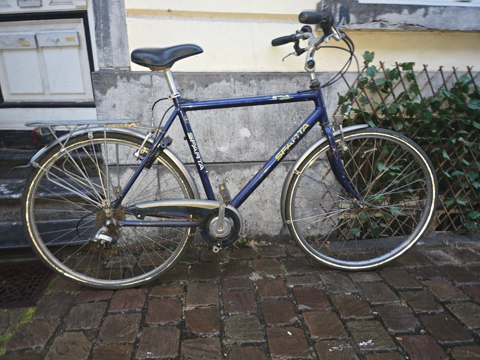Stadsfiets voor heren, merk Sparta 70 euros, Fietsen en Brommers, Ophalen, Sparta, Versnellingen