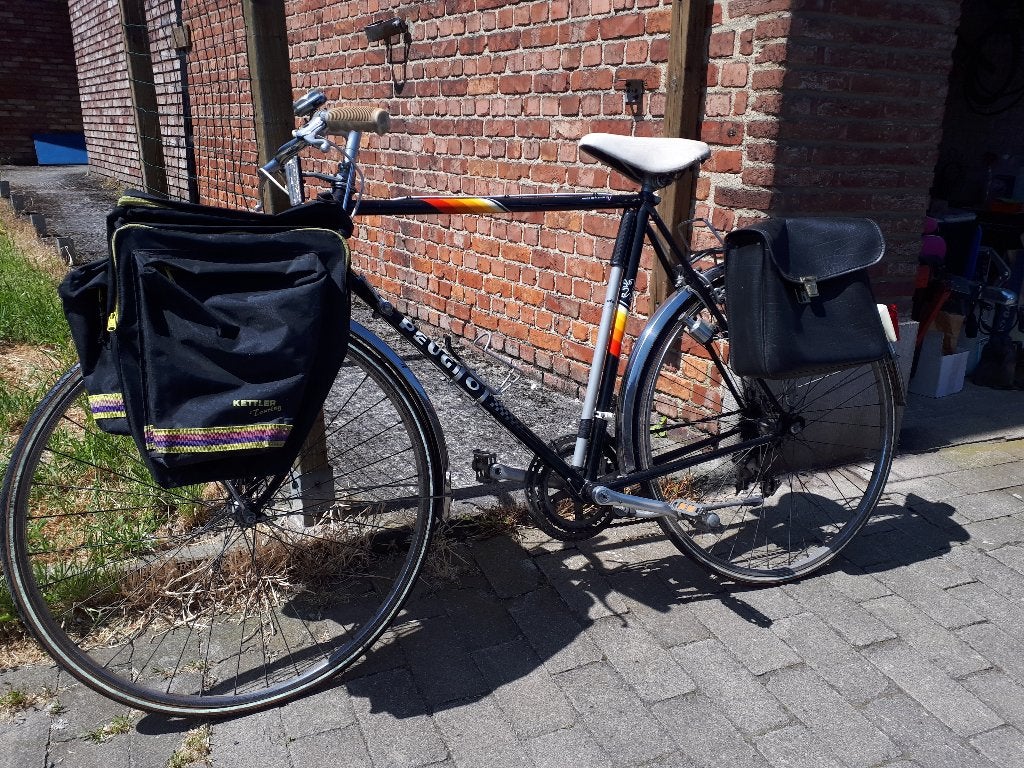 Vélo, Fietsen en Brommers, Fietsen | Heren | Sportfietsen en Toerfietsen, 28 inch, Gebruikt, 10 tot 15 versnellingen, Velgrem