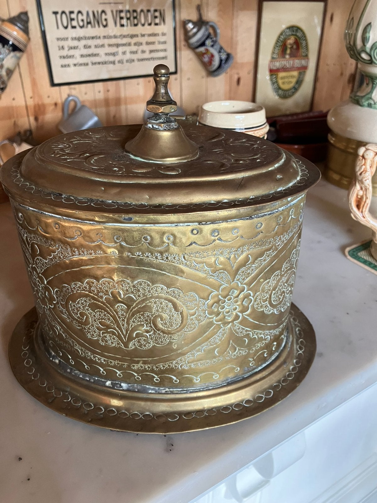 Boîte à thé marocaine, Enlèvement
