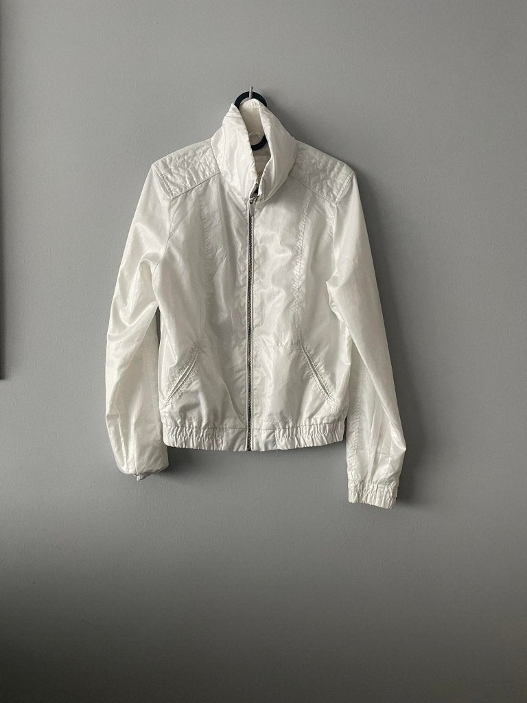 JAS (2) wit kort waterdicht S + L, Ophalen of Verzenden, Gedragen, Maat 36 (S), Wit