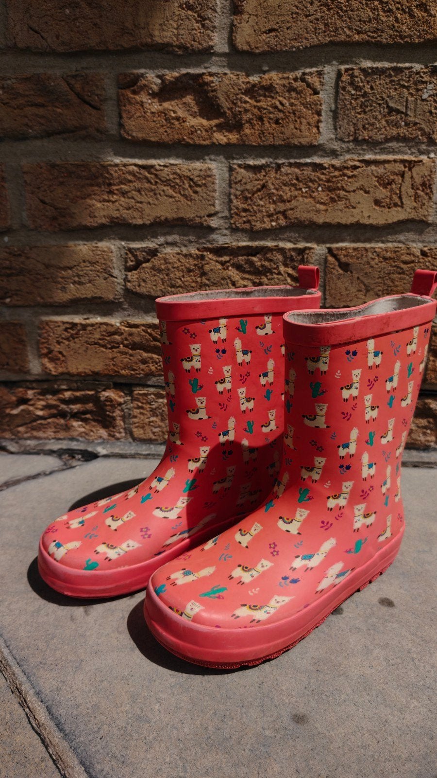 Bottes de pluie Dazzle avec imprimé en alpaga pour enfants,, Enfants & Bébés, Enlèvement, Bottes