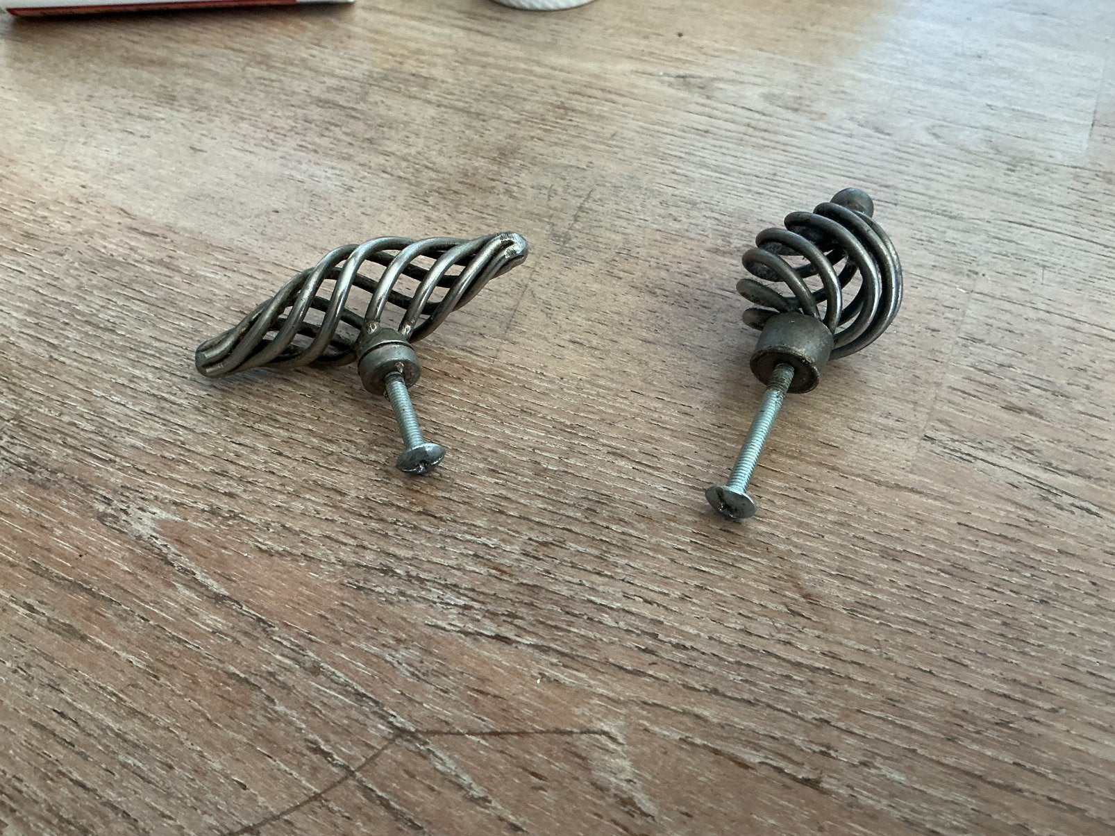Landelijke knoppen zilver, Ophalen, Gebruikt
