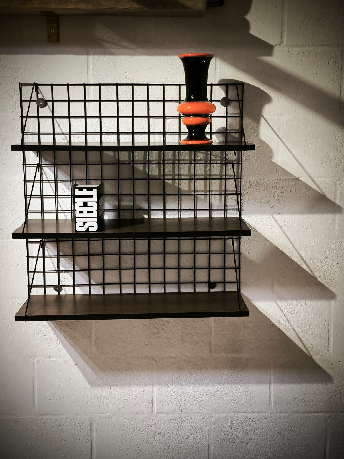 Etagère murale vintage Meca de Pierre Guariche pour Meurop,, Enlèvement ou Envoi, Utilisé