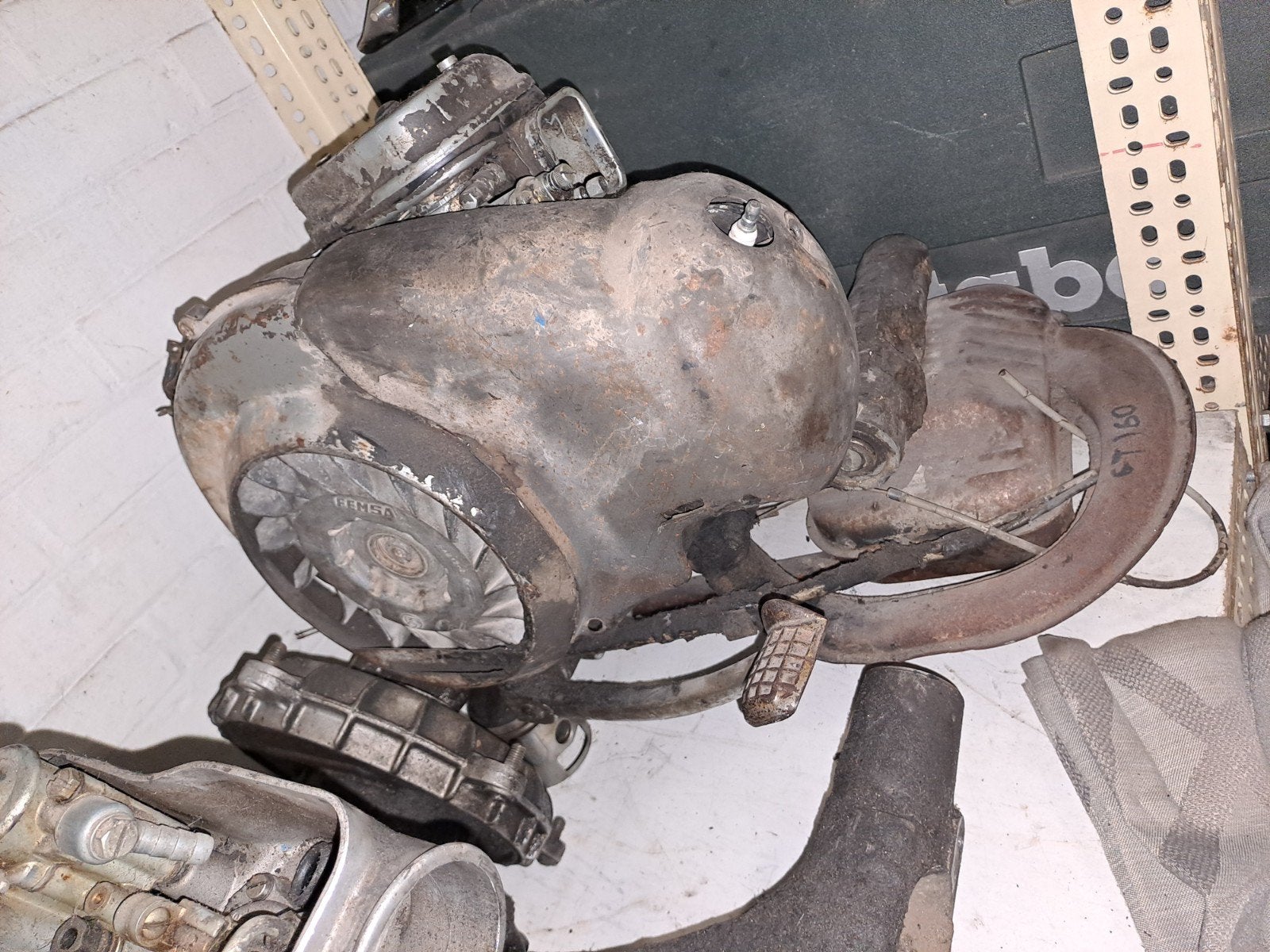Vespa Motovespa compleet blok GT160, Motoren, Ophalen