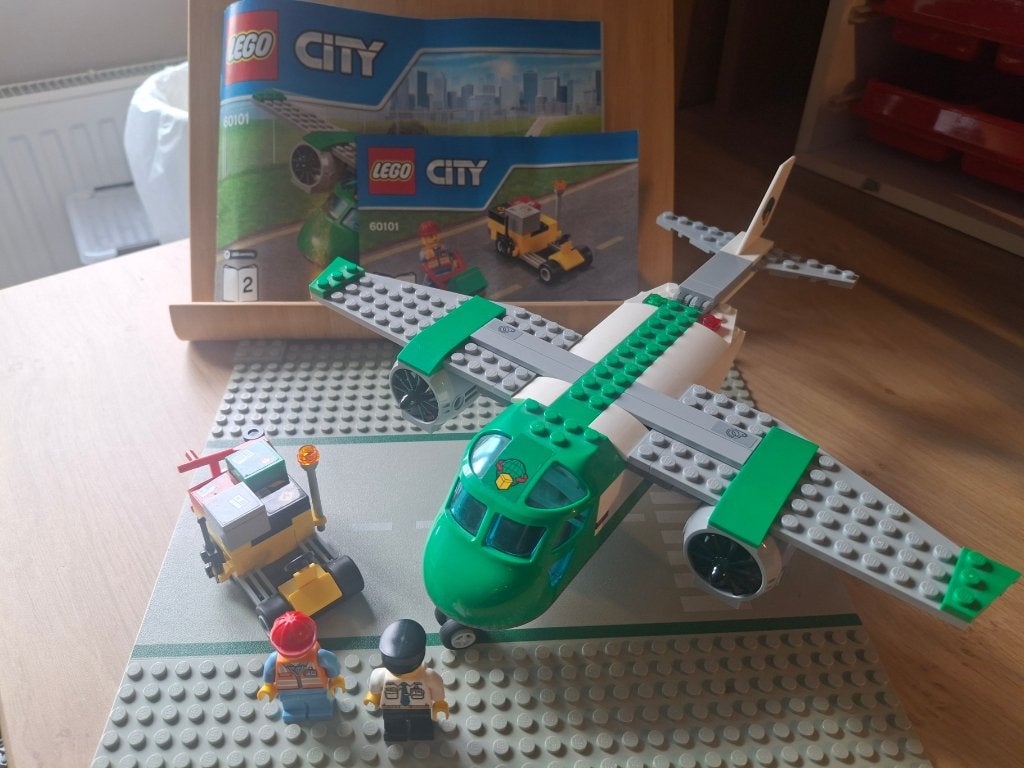 Lego - 60101 - Avion cargo de l'aéroport, City, Enlèvement ou Envoi, Lego, Instructions incluses