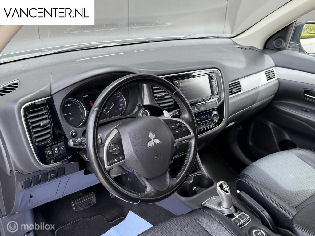 Mitsubishi Outlander 2.0 PHEV Automaat Benzine Hybride Clima, Auto's, Automaat, Zwart, 4 cilinders, 89 kW