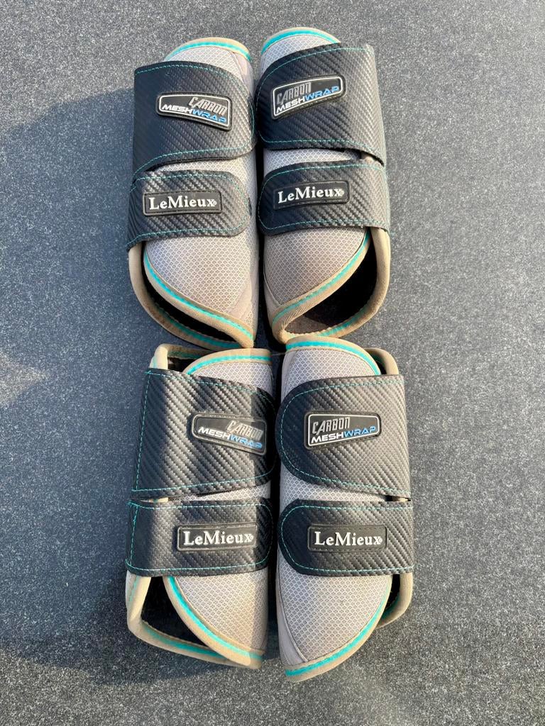 Lemieux carbon mesh wrap peesbeschermers maat M, Dieren en Toebehoren, Ophalen of Verzenden, Zo goed als nieuw
