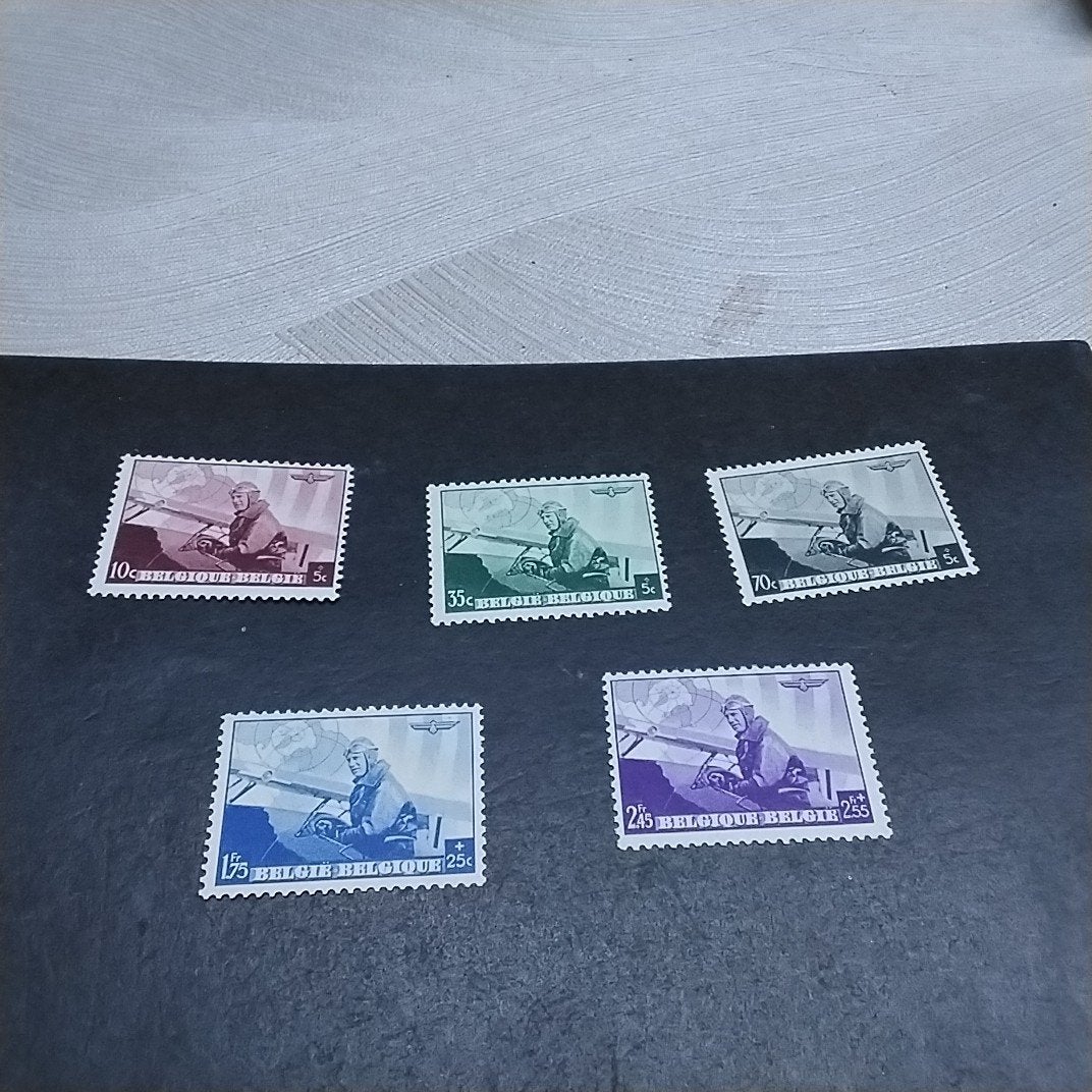 BELGIE  466/470 postfris met cote 23,00 €, Ophalen of Verzenden, Postfris