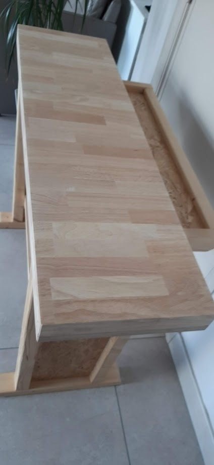 Établi, table de travail en bois, établi robuste, Bricolage & Construction, Enlèvement, Étau