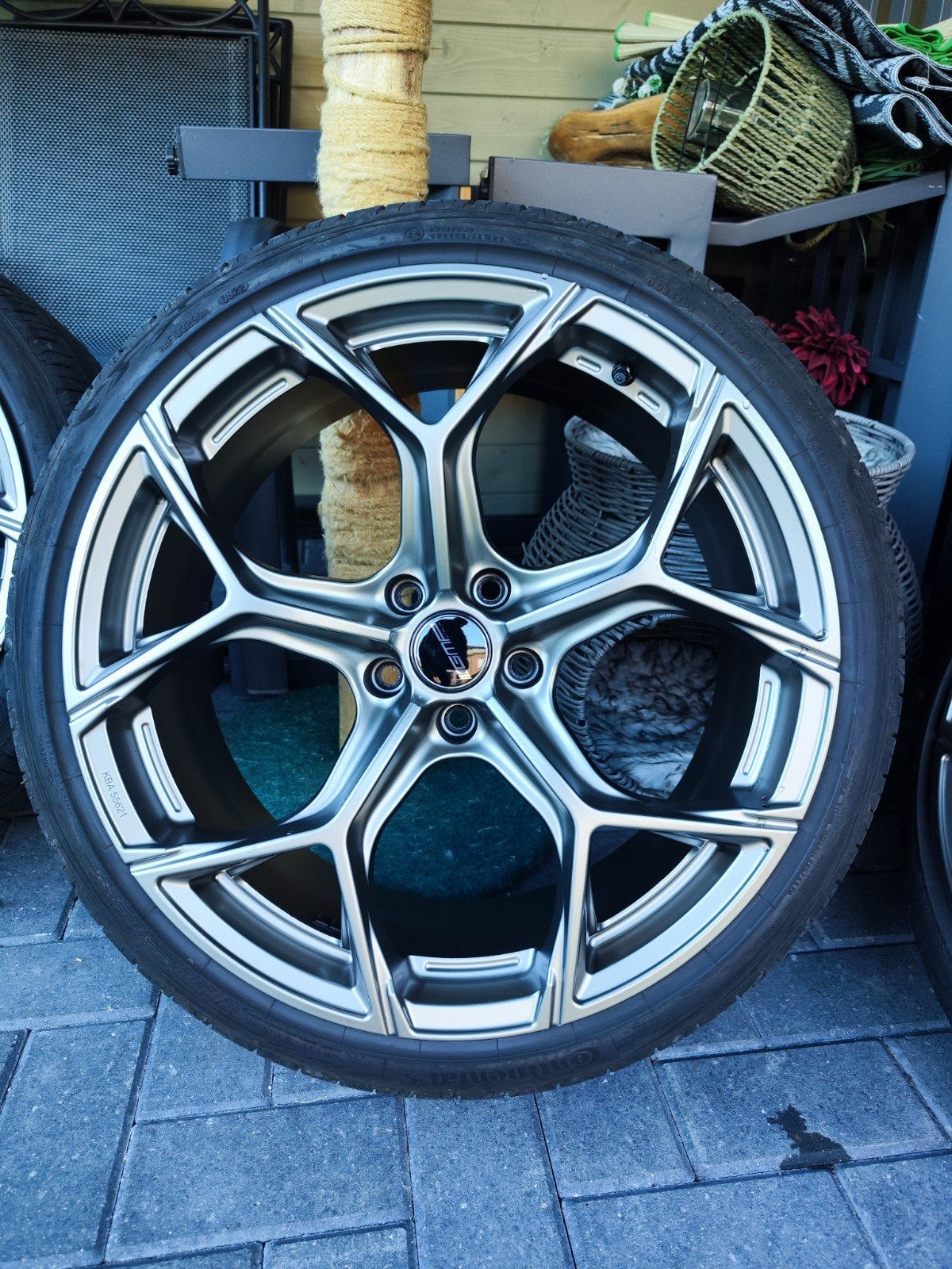alu velgen gmp  stonden op audi a5 avant, Auto-onderdelen, Ophalen, Gebruikt, Band(en), Personenwagen