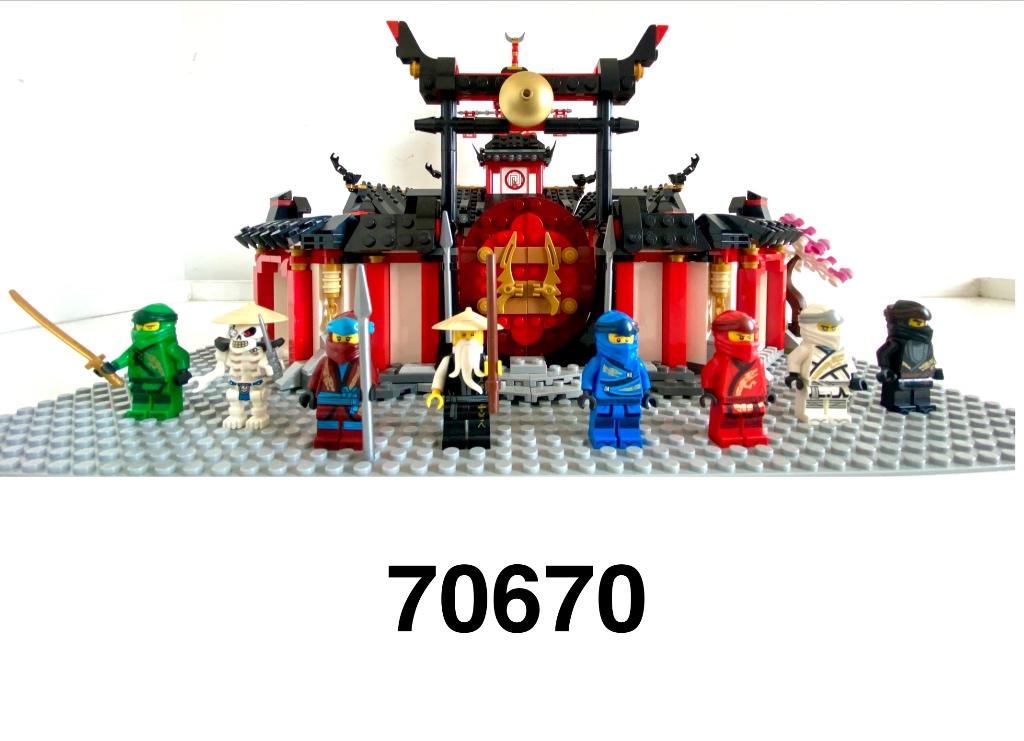 LEGO NINJAGO (70670) Het Spinjitzu Klooster, Kinderen en Baby's, Speelgoed | Duplo en Lego, Ophalen, Lego, Zo goed als nieuw, Ninjago