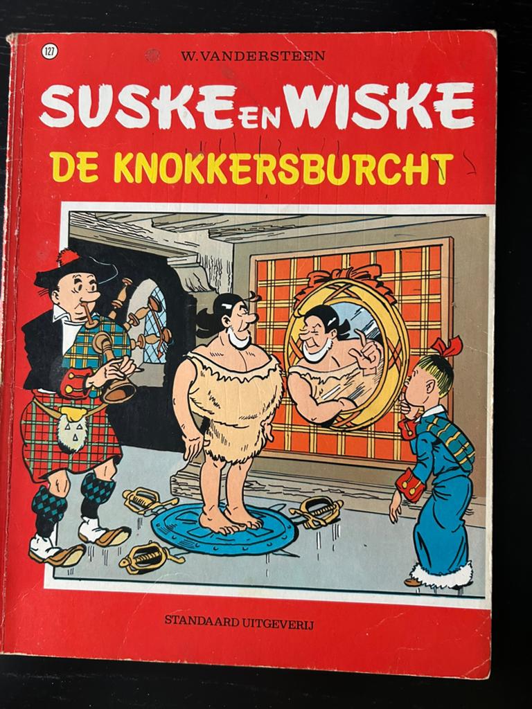 Suske en Wiske De knokkersburcht nr 127, Boeken, Eén stripboek, Ophalen, Gelezen