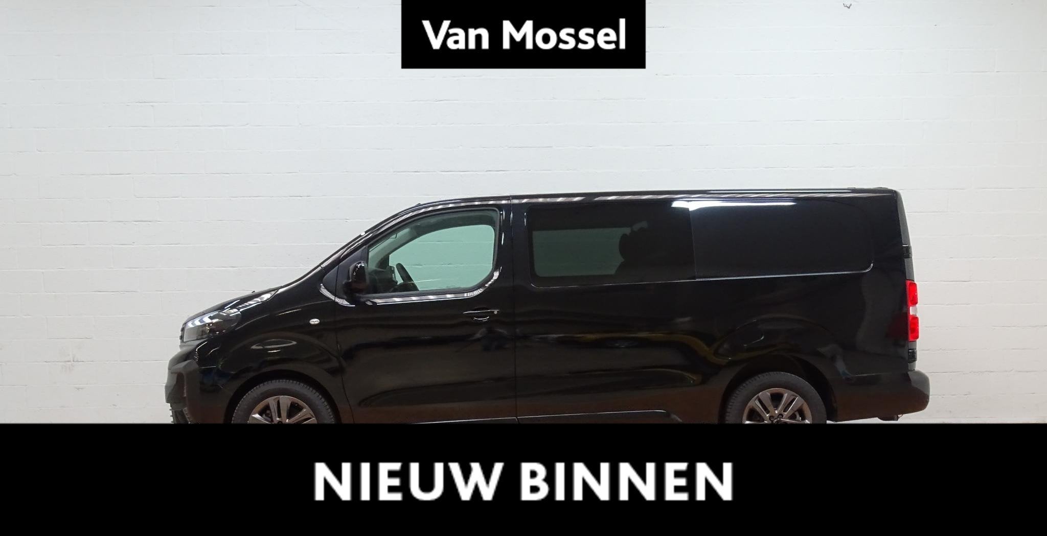Peugeot Expert Long DC L3 2.2 BlueHDi 180 EAT8, 4 deurs, Stof, 4 cilinders, Zwart