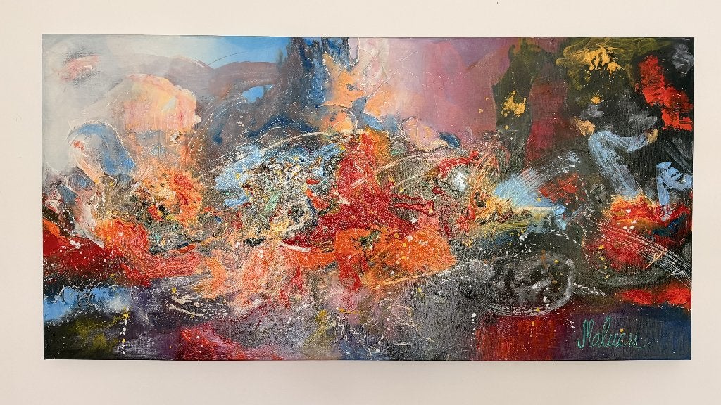 schilderij Absta by William Malucu, Ophalen