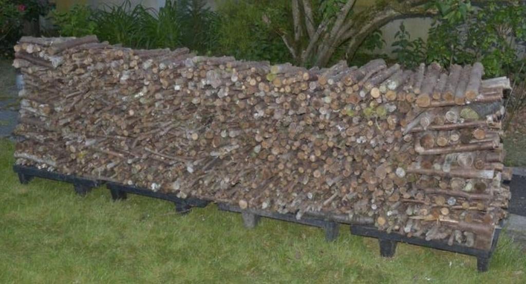 Stapel dun brandhout (aanmaakhout), Minder dan 3 m³, Ophalen, Overige houtsoorten, Takken