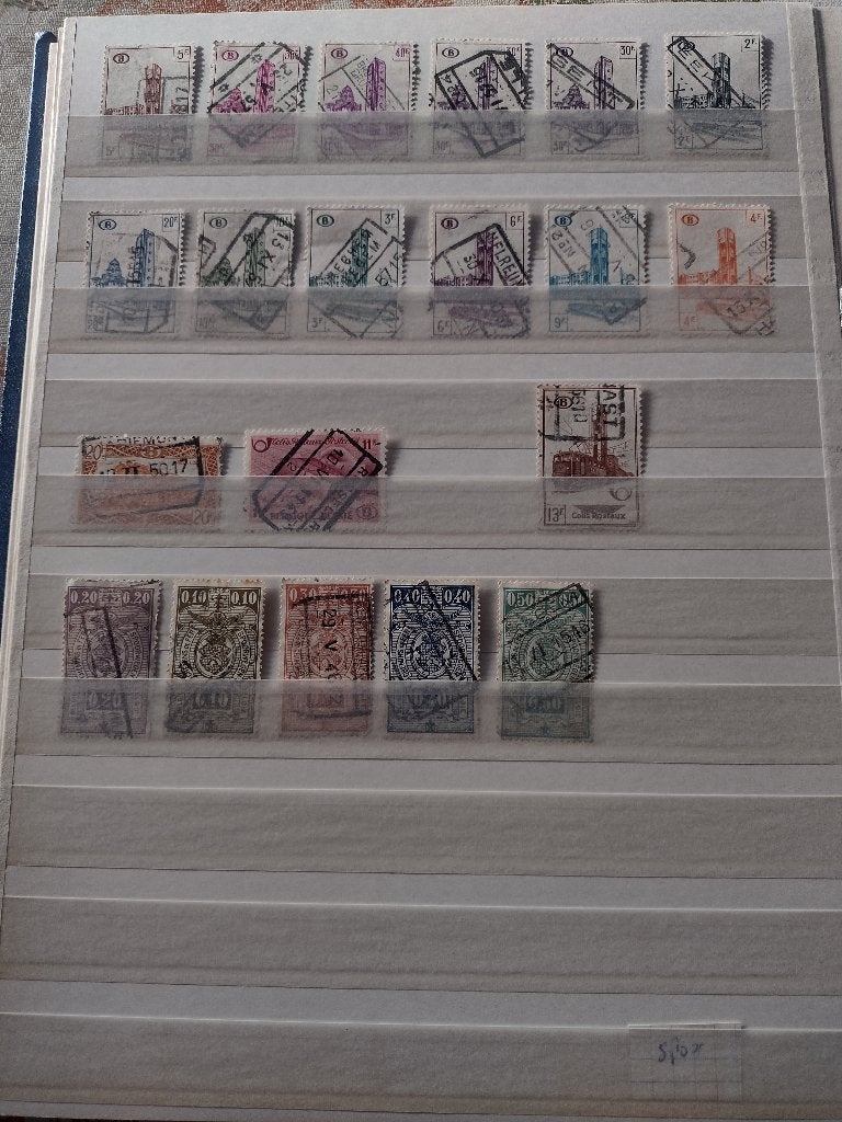 Spoorwegzegels, Enlèvement ou Envoi, Autre, Affranchi, Autre