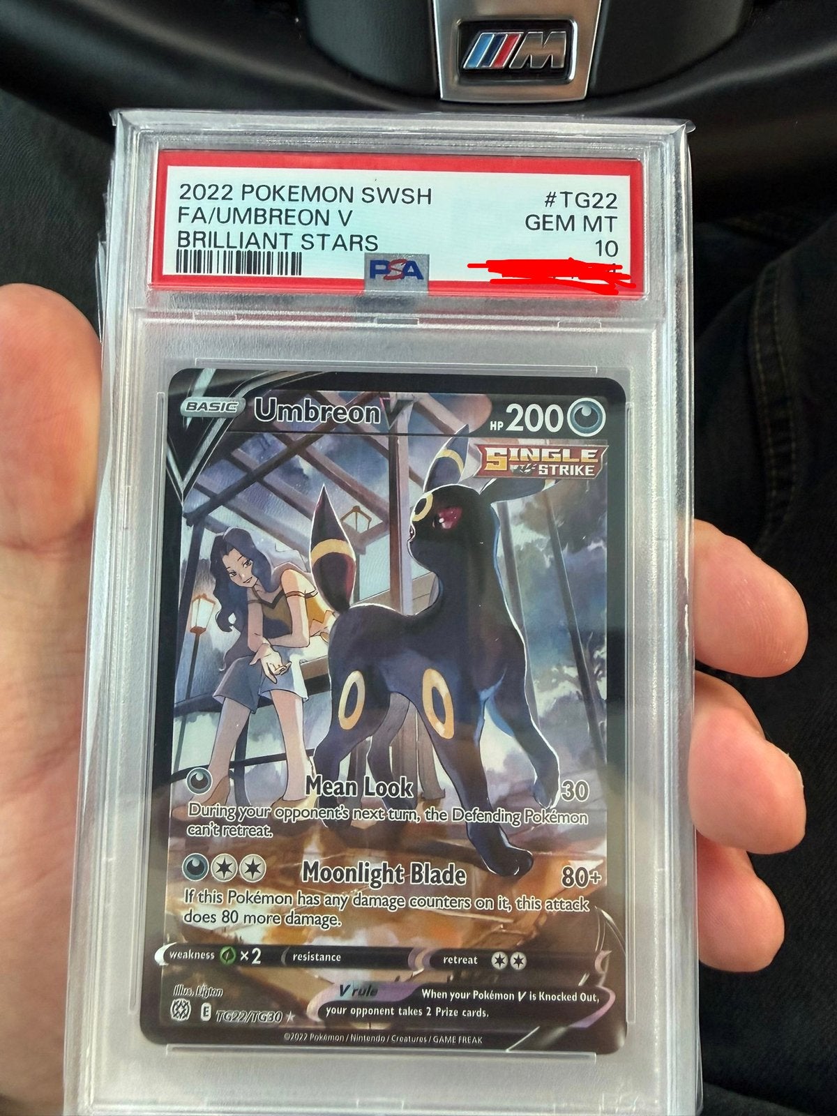 Umbreon V TG22 PSA10, Hobby en Vrije tijd, Ophalen, Zo goed als nieuw