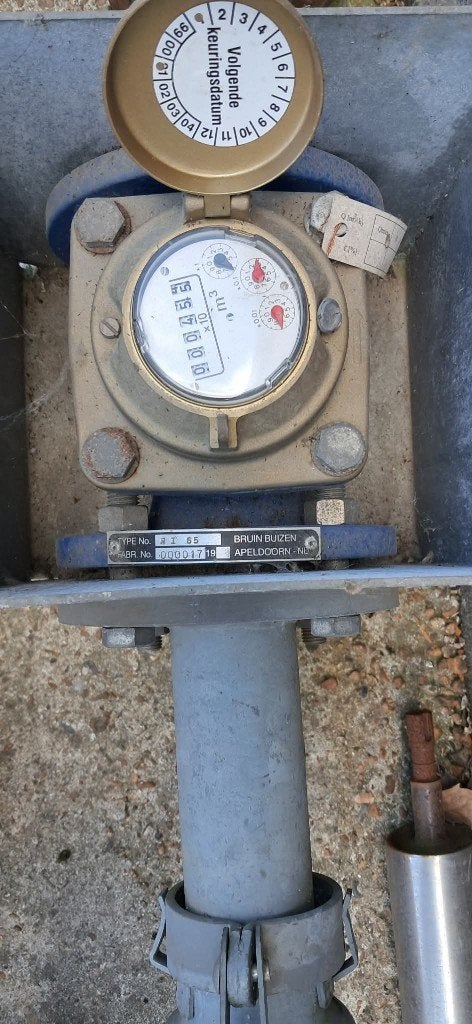 watermeter, Doe-het-zelf en Bouw, Ophalen