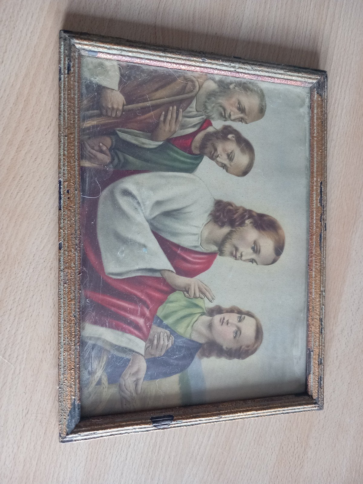 jésus  et disciple, Enlèvement