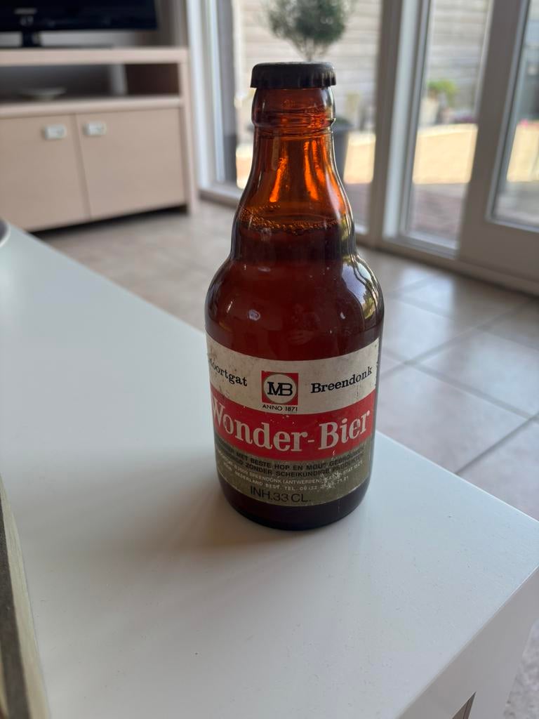 Duvel flesje Wonder Bier, Verzamelen, Biermerken, Duvel, Ophalen of Verzenden