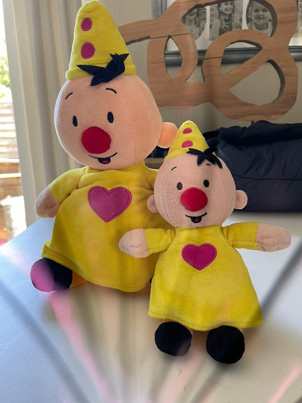 2 Bumba knuffels 40cm en 25 cm, Kinderen en Baby's, Speelgoed | Knuffels en Pluche, Ophalen, Zo goed als nieuw