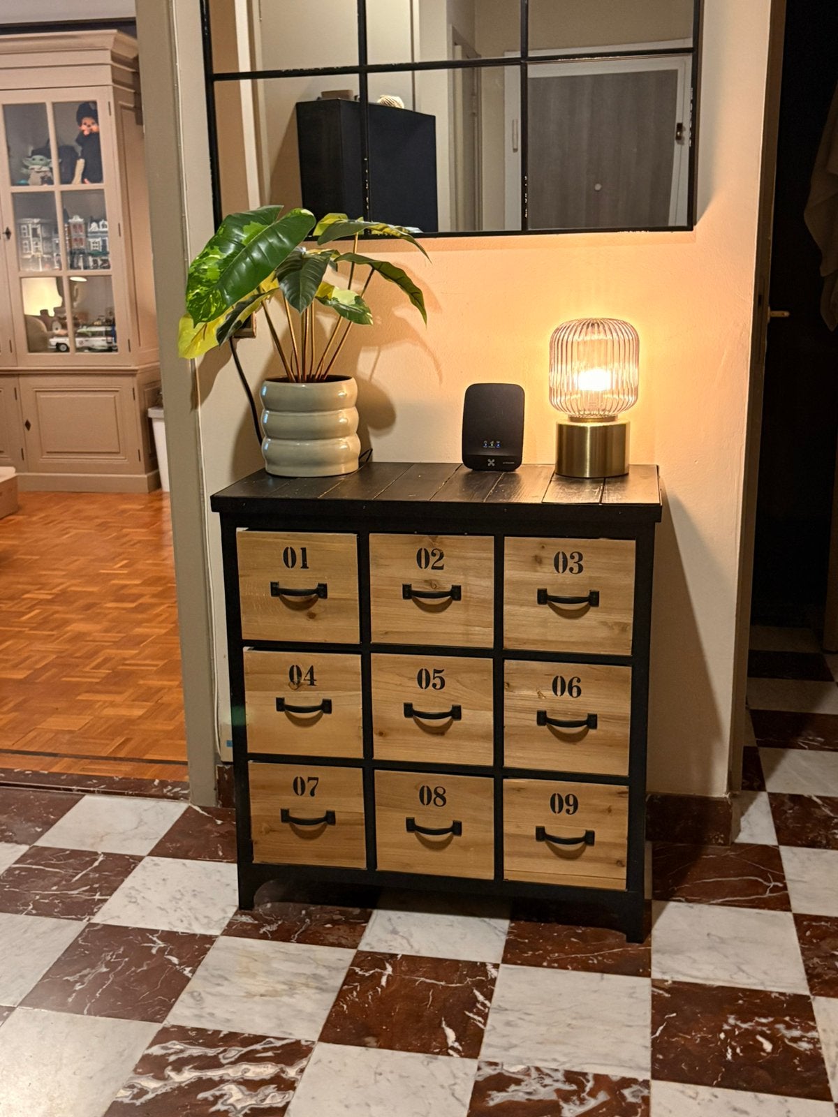 Ladenkastje Maison du Monde, Ophalen, Gebruikt