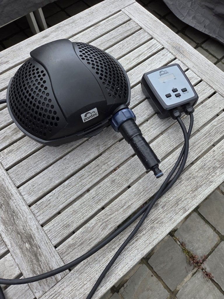 Pontec PondoMax 17500 C regelbare filterpomp vijver & beek, Tuin en Terras, Ophalen, Zo goed als nieuw, Vijverpomp