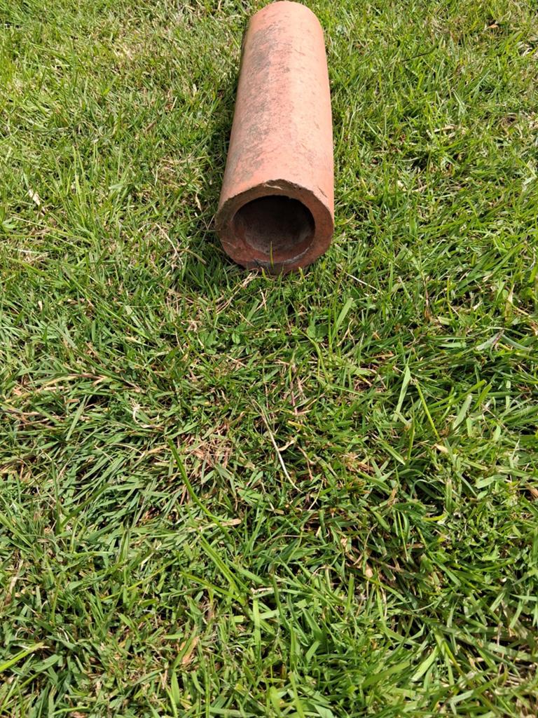 Terracotta afvoerbuizen, Doe-het-zelf en Bouw, Buizen en Afvoer, Ophalen