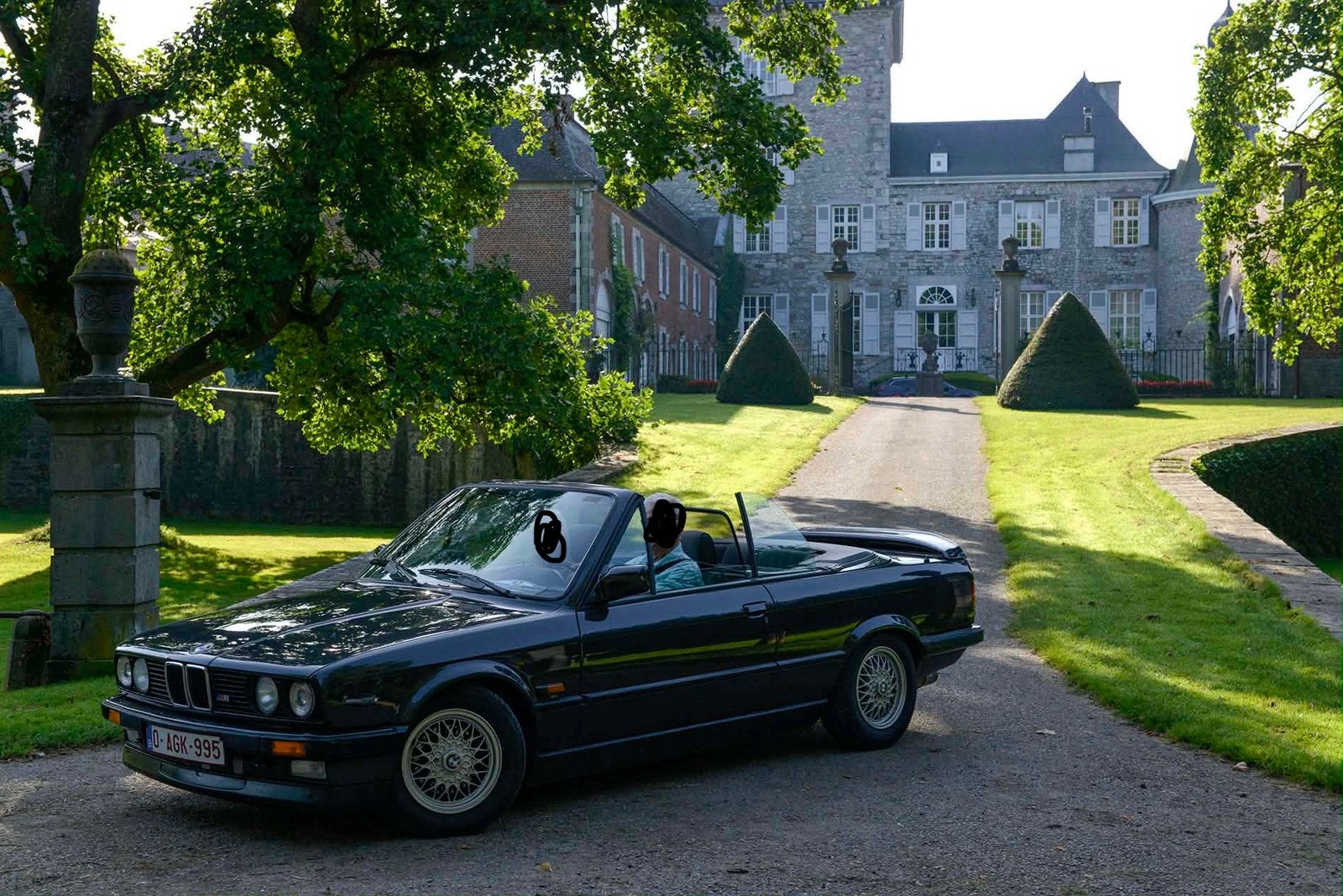 BMW E30, Auto's, 4 zetels, 93 kW, Cabriolet, Zwart